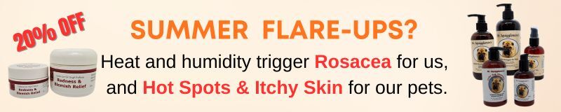 Redness and Blemish and Mr Squigs for Pets 20% OFF Redness and Blemish and Mr Squigs for Pets 20% OFF